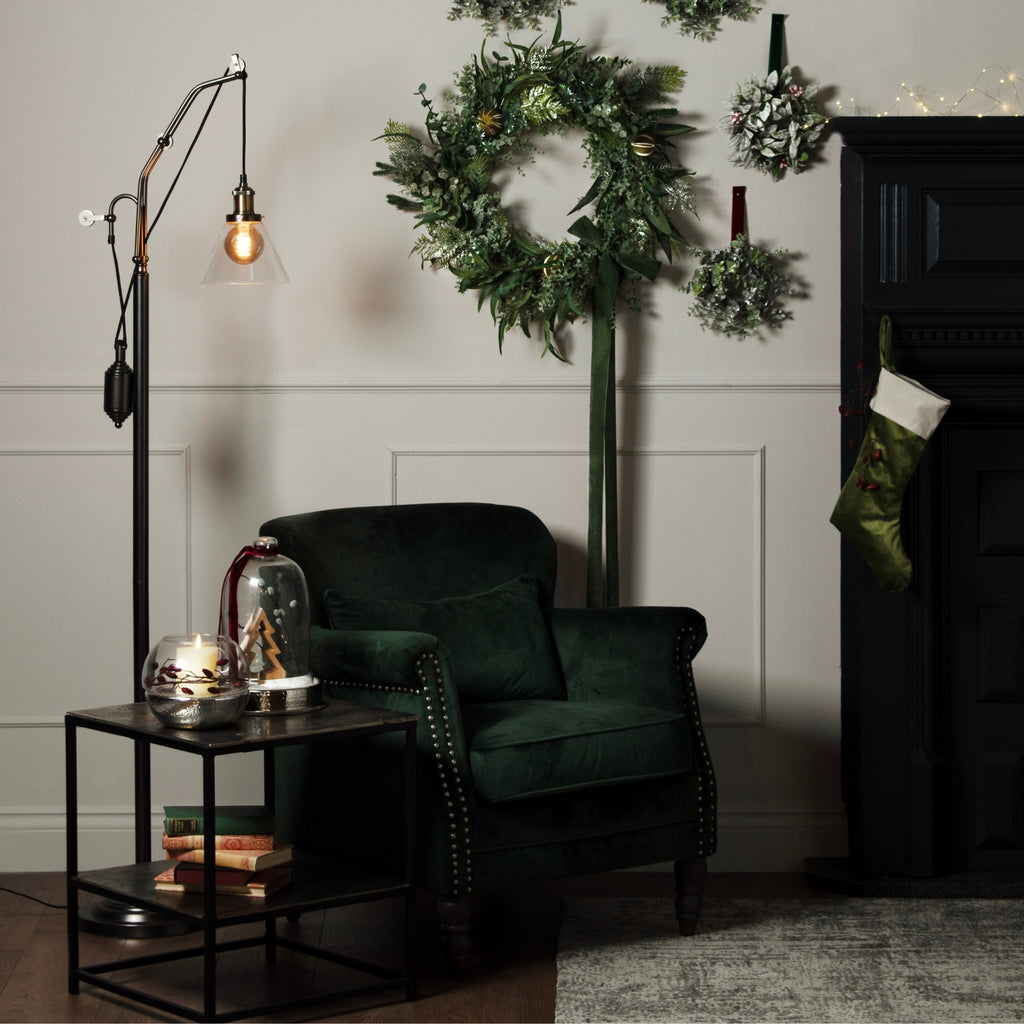 Shoreditch Collection Silver Side Table