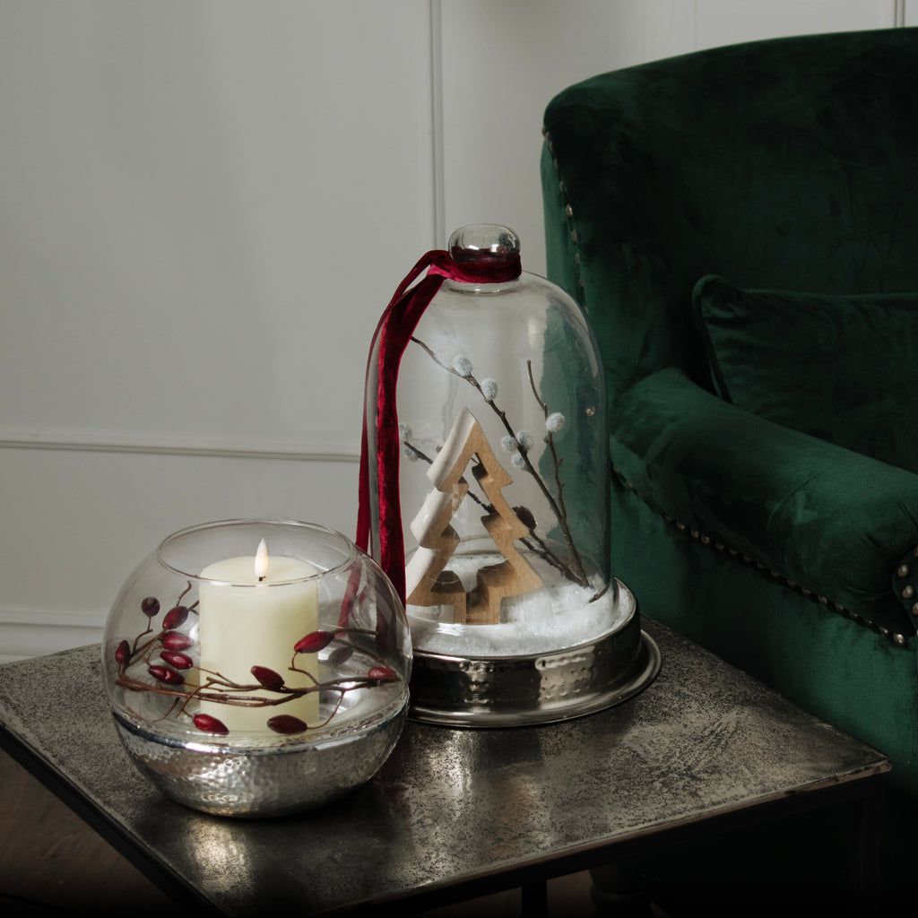 Shoreditch Collection Silver Side Table