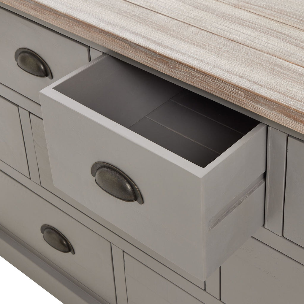 The Burford Collection Nine Drawer Chest