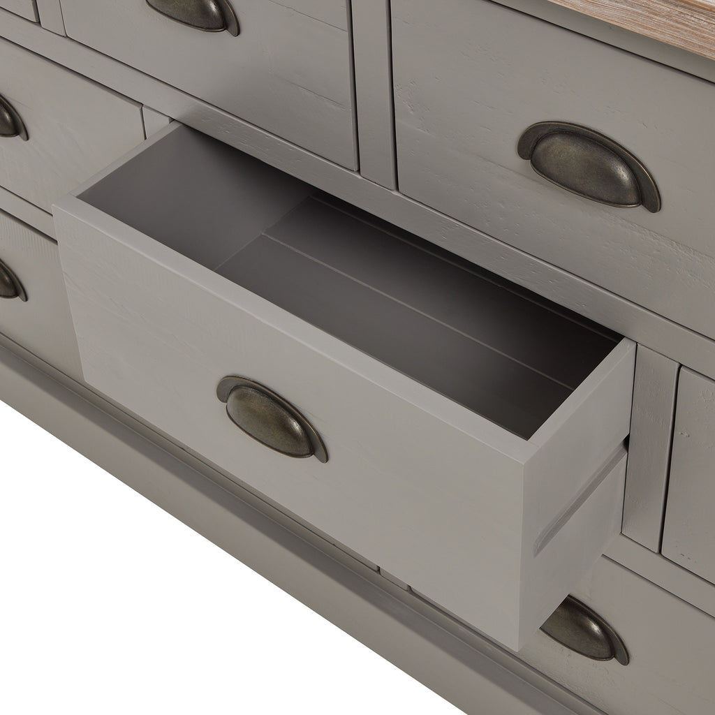 The Burford Collection Nine Drawer Chest
