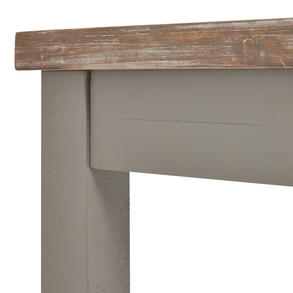The Burford Collection Dining Table With  Two Drawers