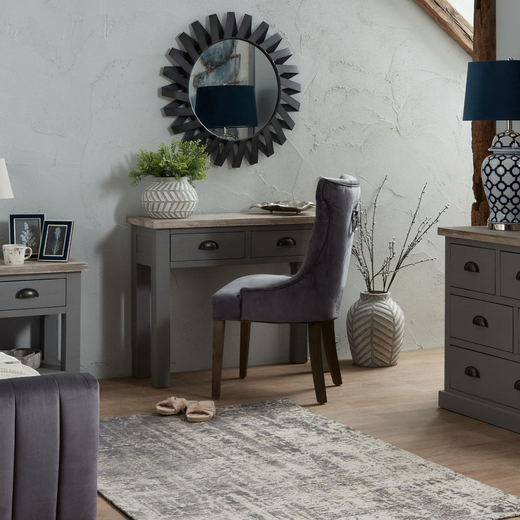 The Burford Collection Two Drawer Console Table