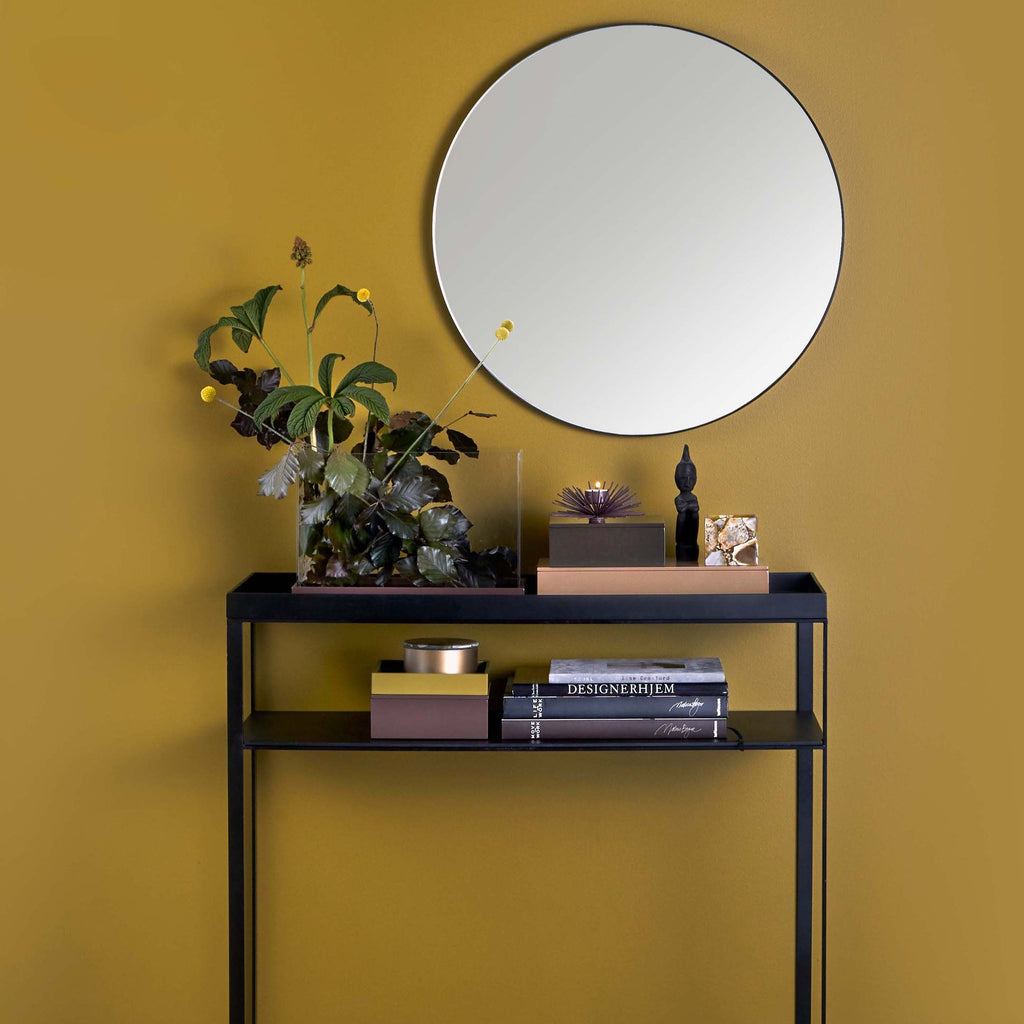 Agate Gold Box on Console Table