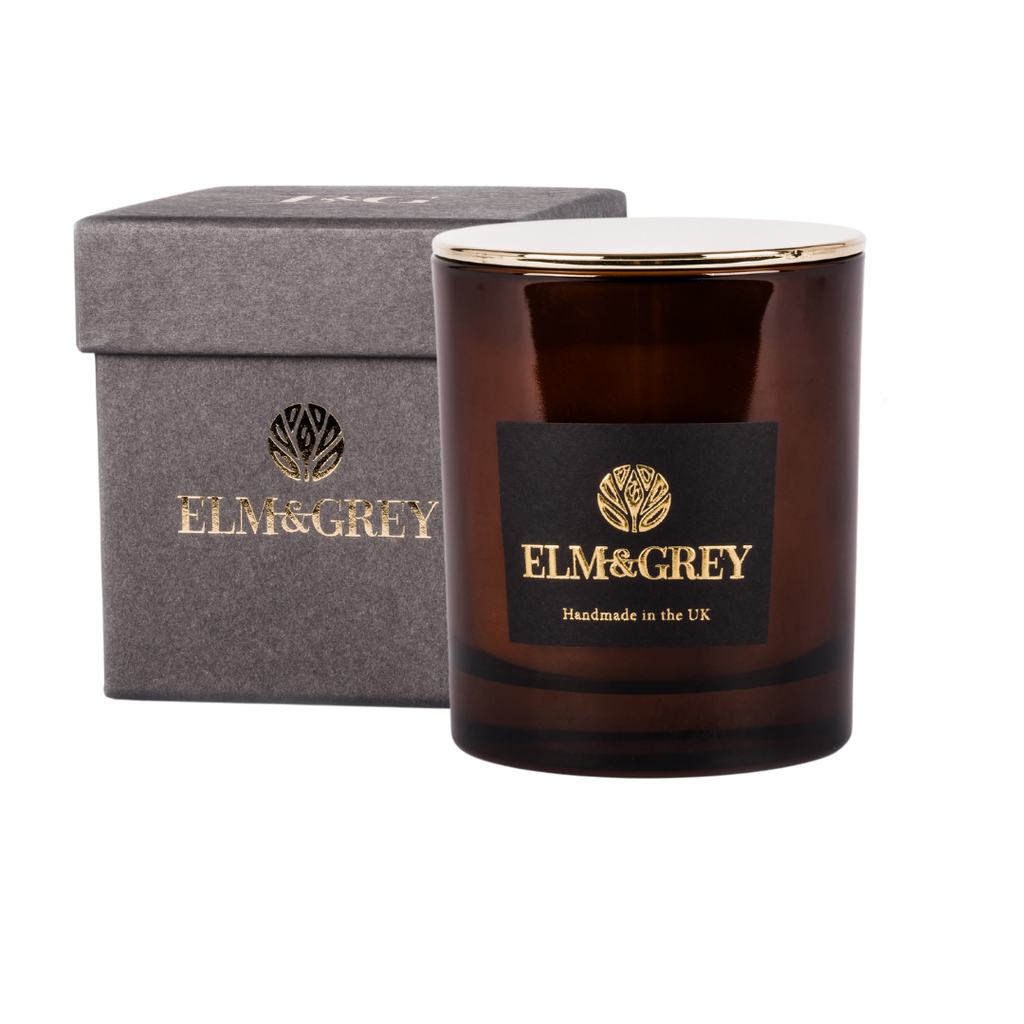 Dark Honey and Tobacco Deluxe 220g Scented Candle