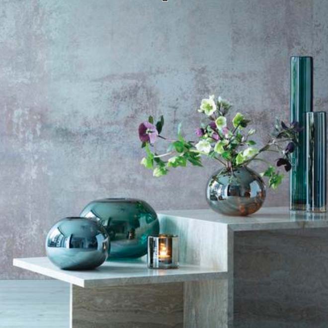 Epoque LSA blue teal vase
