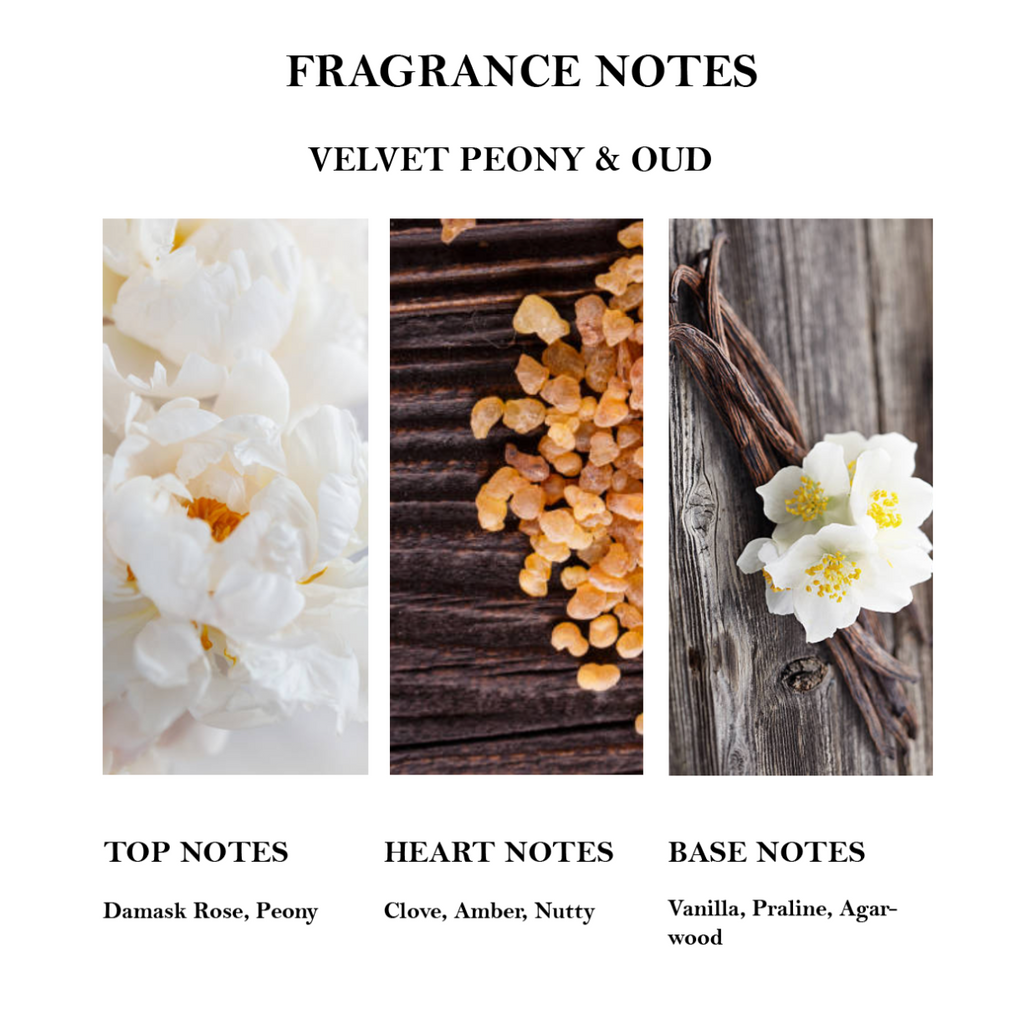 Velvet Peony and Oud Reed Diffuser